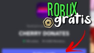 Como ganhar robux GRÁTIS pelo discord *muito fácil* -CherryG4