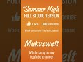 🔥 Feel the rhythm, live the night – "Summer High" is out now! 🎶 #DancePop #Mukuswelt 🌅