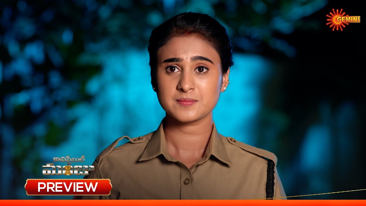 Constable Manju - Preview of the day | Watch full EP Sun NXT | 02 Sep 2025 | Gemini TV