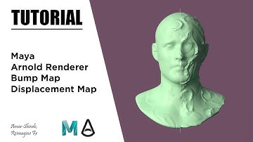 Understanding Bump & Displacement Map In Maya And Arnold - Tutorial