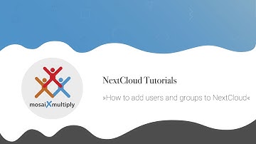 Add User and Groups in NextCloud