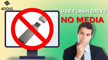 [2025 UPDATE] How To Fix USB Flash Drive No Media? | USB Flash Drive No Media - 4 WAYS