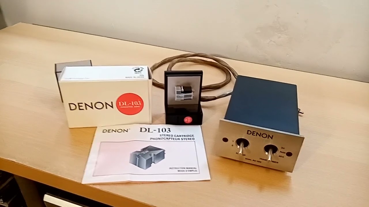 Denon AU-320 Step Up Transformer and Denon Dl103 phono cartridge. Classic  combination.