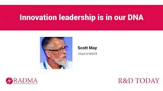 Innovation leadership is in our DNA - Scott May