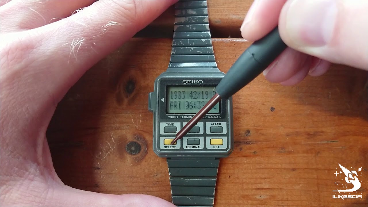 Retro Stuff - Seiko RC 1000 - How to set the time!? - YouTube
