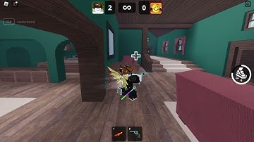 Murderers VS Sheriffs Duels (MVSD) 1v1 with my friend (reupload)