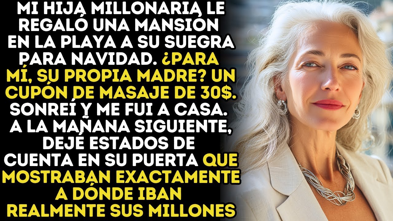 Mi Hija Millonaria Le Regaló A Su Suegra Una Villa. Yo Solo Recibí Un Cupón De Masaje De 30 Minutos.