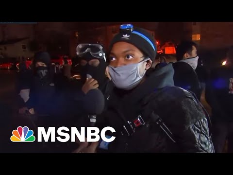 Protesters Skeptical Of Taser Mistake Explanation In Police Killing Of Daunte Wright | Rachel Maddow