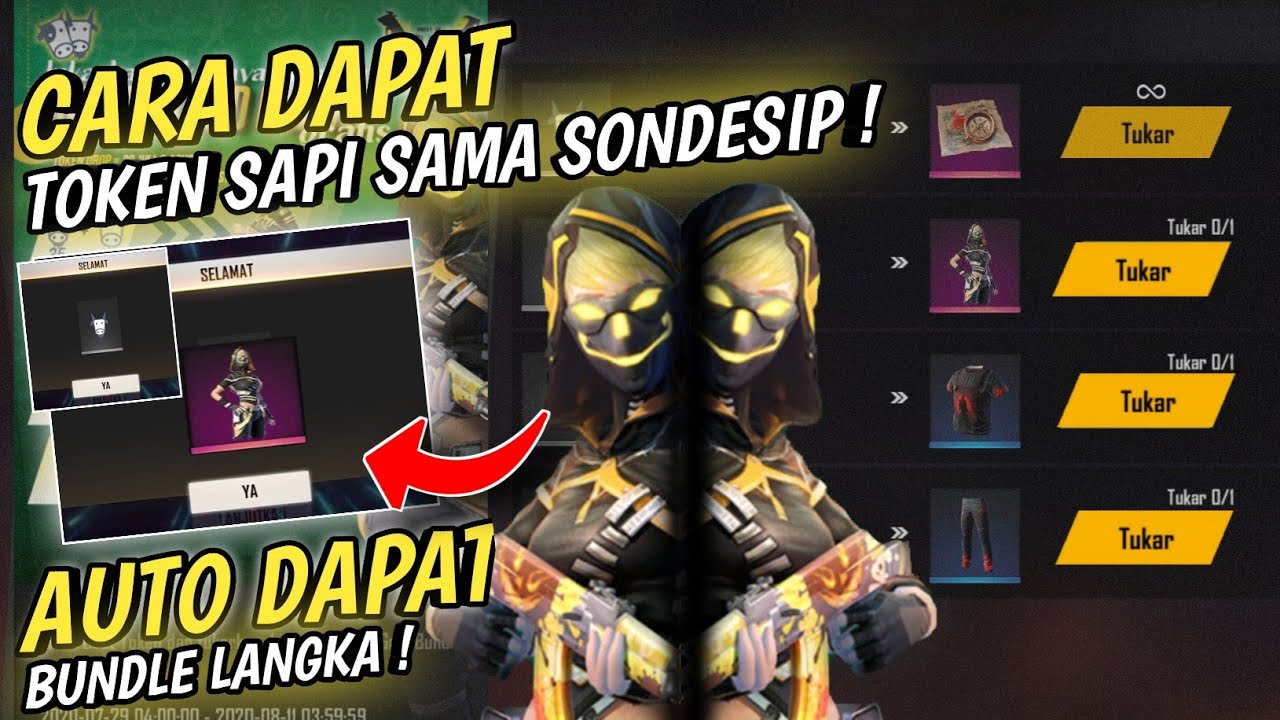 Cara Mendapatkan Token Sapi Dan Token Domba Auto Bundle Langka Free Fire Event Idul Adha