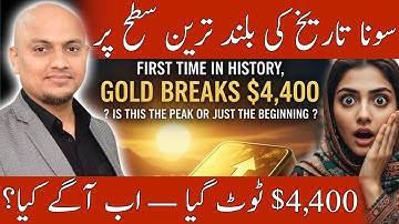 Gold Breaks $4,400 for the First Time | Is This the Peak or Just the Beginning? | Dr. Tayyab Qazi |