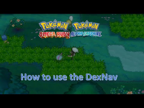 How to use the DexNav in Pokemon Omega Ruby and Alpha Sapphire (ORAS)