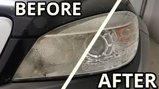 Headlight Condensation / Moisture Removal  Simple Step by Step DIY Guide