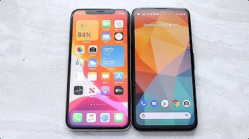 Google Pixel 4a Vs iPhone X Speed Comparison
