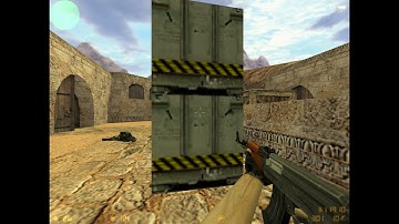Counter Strike 1.6 vs bots - Dust 2 (2021)