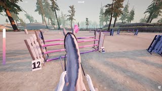 First person showjumping | Tales of Rein Ravine | NEW HORSE GAME screenshot 1