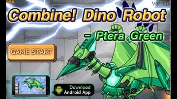 Combine! Dino Robot Ptera Green
