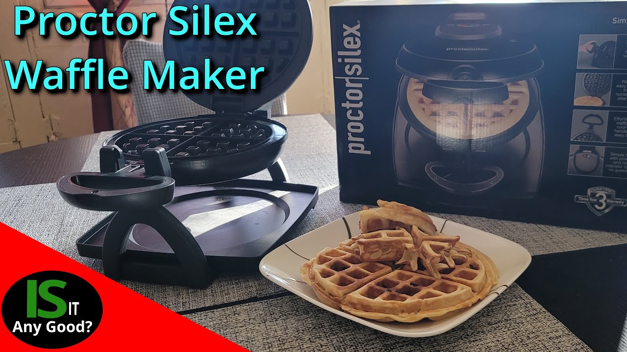 Proctor/Silex: Waffle Maker Review!!! - YouTube