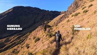 Gunung Merbabu Via Thekelan | Hampir Menyelesaikan Seven Summit Merbabu