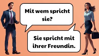 Deutsch Lernen Mit Dialogen A2-B1 | Deutsch Lernen Durch Hören | Deutsch Dialoge für Anfänger