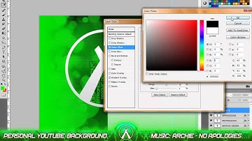 Personal YouTube Background | Speed Art by 10PinDesigns