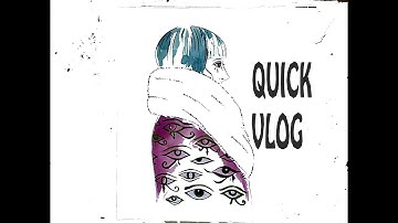 Quick Vlog #vlog #mixedmediaarttutorials #tutorials