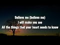 Céline Dion - To Love You More (lyrics)