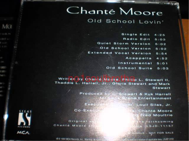 Chante Moore - Old School Lovin (Single Edit)