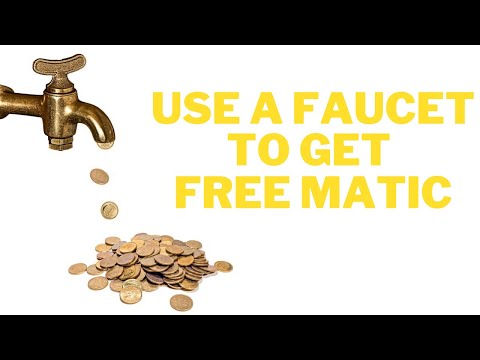 How to get free MATIC: Use a faucet!