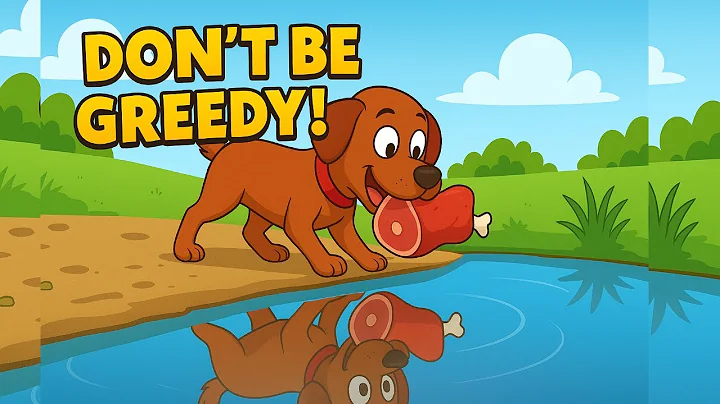 The Dog and His Reflection 🐶 | Moral Story for Kids | Greed Leads to Loss