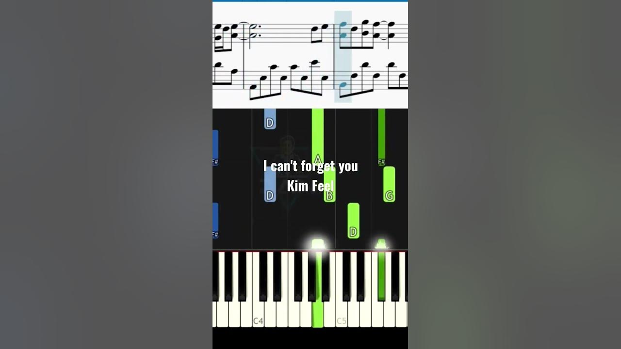 Kim Feel - I can't forget you 🎹