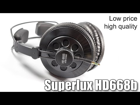 Review of Superlux HD668b