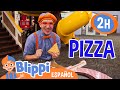 Jugamos con Blippi y hacemos pizza 🍕 Blippi Español | Videos educativos | Aprende y Juega