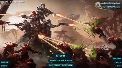 Infested Planet: Planetary Campaign DLC, October 10, 2016 stream