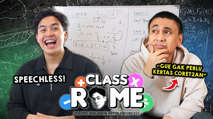 WAH! TES MATEMATIKA RADITYA DIKA, JEROME SPEECHLESS!? | NGAJARIN ARTIS INDONESIA
