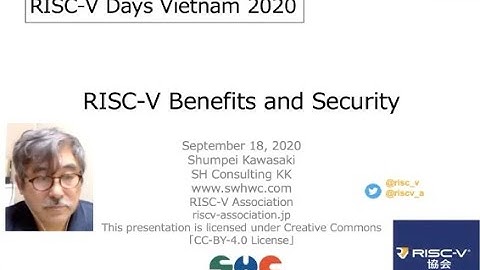 RISC-V Vietnam 2020: 1610 New RISC-V Security Directions (Shumpei Kawasaki)