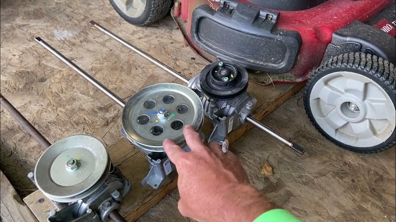 Toro Timemaster Turfmaster Transmission YouTube