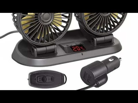 مروحة مزدوجة متعددة الوظائف لتقوية تبريد السيارات جدا مهمة قوة دفع هواء مترين