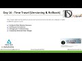 Day 16 : Time Travel in Delta Lake: Versioning &amp; Rollback in Spark!