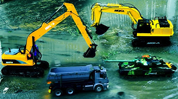 Tìm Xe Cẩu Múc Cát , Máy Xúc Cần Dài Điều Khiển Từ Xa , Ô Tô Đồ Chơi Xe Tải , Xe Tăng lội nước