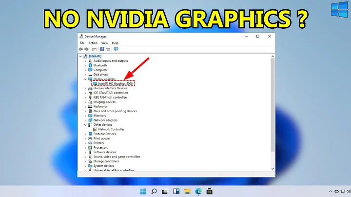 NVIDIA Graphics not found in Device Manager Windows 11 and Windows 10 Fixed