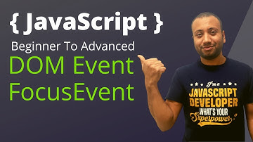 javascript bangla tutorial 66: DOM Event | FocusEvent