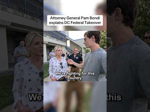 I interviewed Pam Bondi