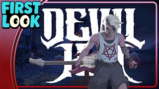 Vampire Survivors Style Game but With Guitar Riffs 🎸 | Devil Jam - First Look