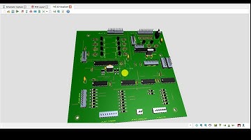 3D View of PCB in proteus || Proteus PCB 3D View