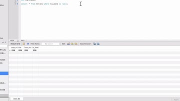 Dealing with Null Values In Where Clause