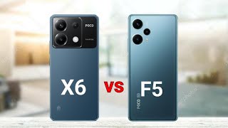 Poco X6 vs Poco F5