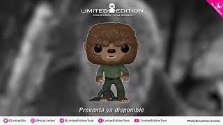 Preventa Funko Pop Wolfman 1153 Exclusivo Universal Monsters