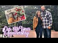 OUR 6TH WEDDING ANNIVERSARY!
