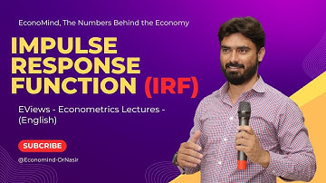 Impulse response function | IRF | EViews | Econometrics | Impulse response function Explained