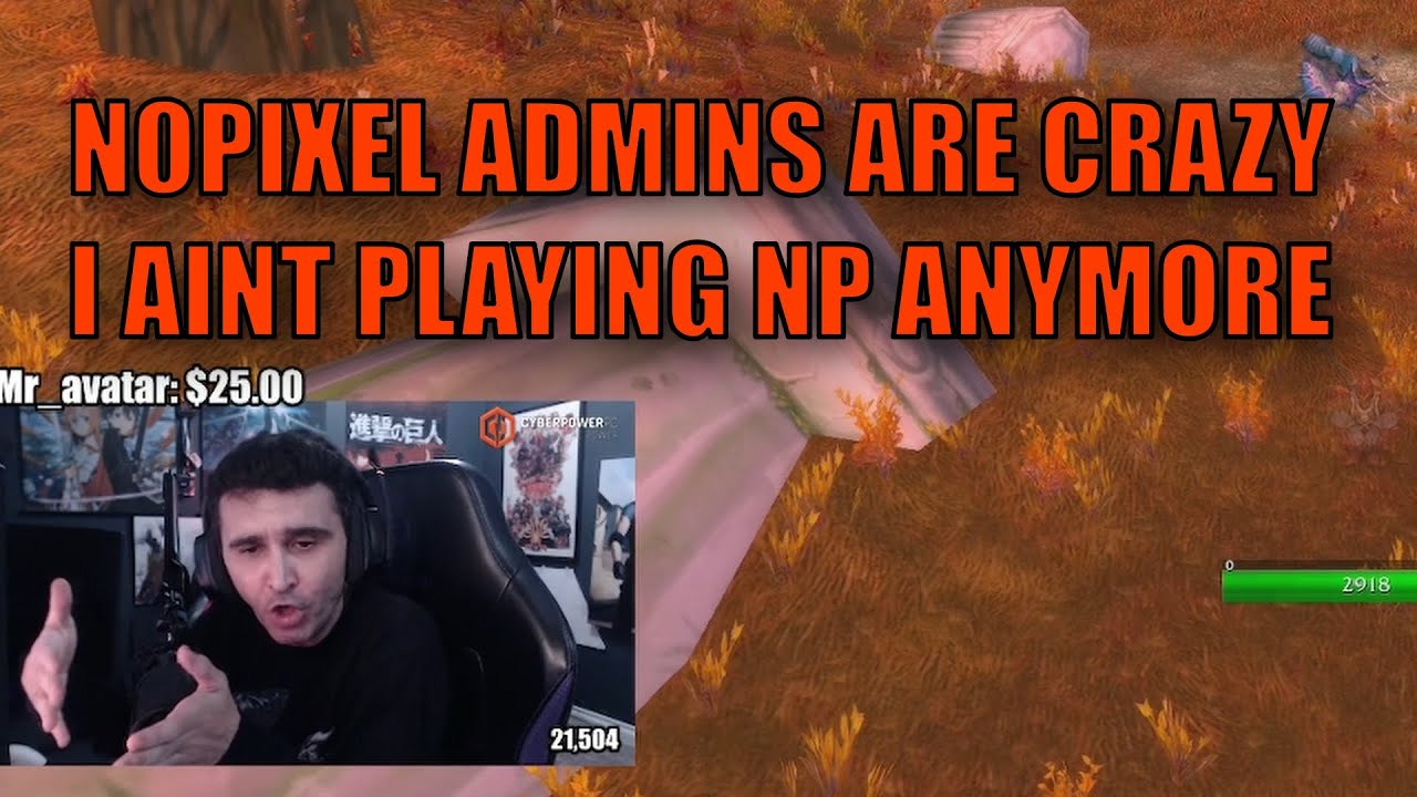 Summit and Chang Gang Rant about Nopixel admins and recent perma bann (SHOTZ) | NoPixel WL GTA RP CG